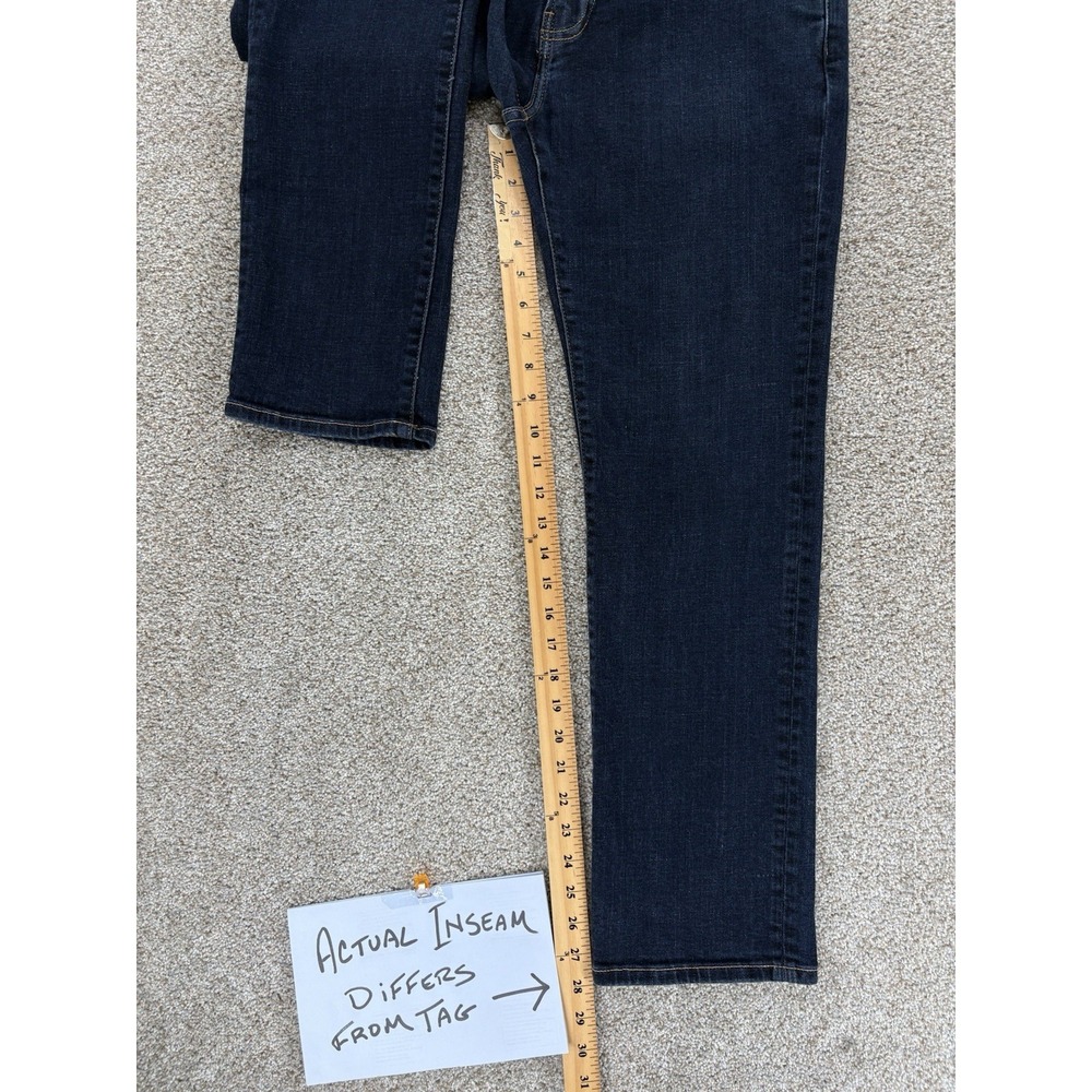 Lucky Brand 223 Straight Jeans Mens Size 32 Blue HULA Wash Cotton Tencel Coolmax - Picture 10 of 12